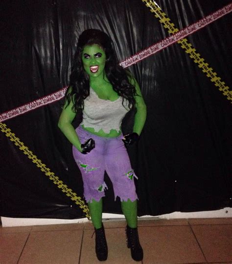 She Hulk Homemade Costume Hulk Halloween Costume Hulk Costume She