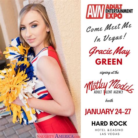 Gracie Green On Twitter I Will Be At Avn On The 26th And 27th Come