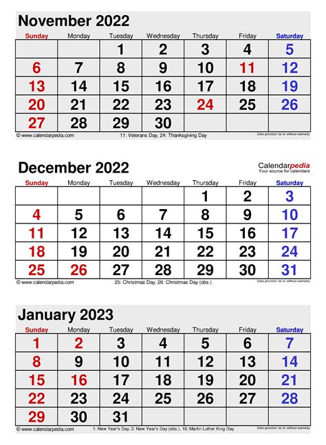 December 2022 January 2023 Calendar Printable Template Calendar