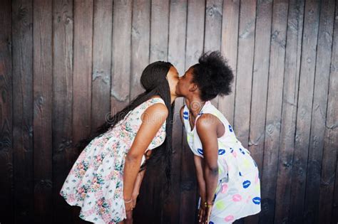 Young Girls Kissing Each Other Stock Photos Free And Royalty Free Stock