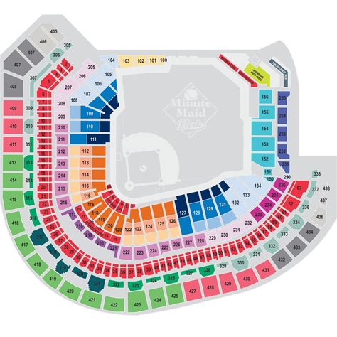 Minute Maid Park Seating Map Houston Astros Nrg Stadium Stadium