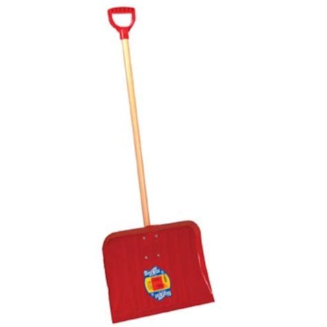 Emsco Group 18 In Aluminum Snow Shovel With 48 In Wood Handle In The