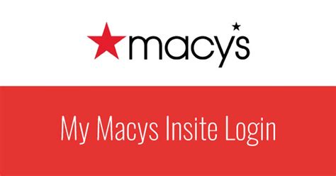 Macys Com Insite Login For Employees And Advantages