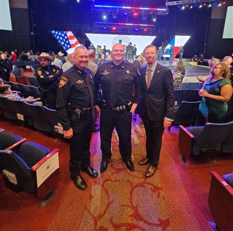 Mcso Deputy Honored By Texas Governor Montgomery County Police Reporter