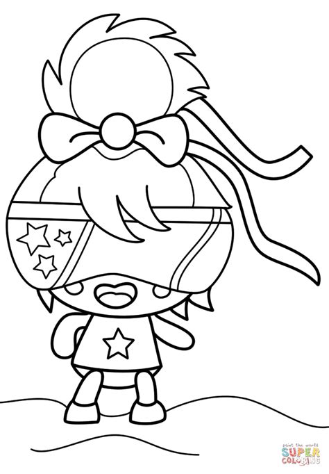 Lobo's most iconic monster power is superhuman speed. Moshi Monsters Lady Googoo coloring page | Free Printable ...