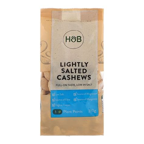 Holland Barrett Lightly Salted Cashews G