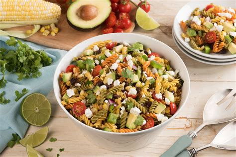 Use festive pasta for special holidays or i really enjoy this pasta salad.it's so easy and makes quite a bit. Festive Taco Pasta Salad - The Food Gays