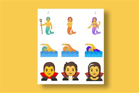 Google Is Adding Gender Fluid Emoji To Android Q The Verge