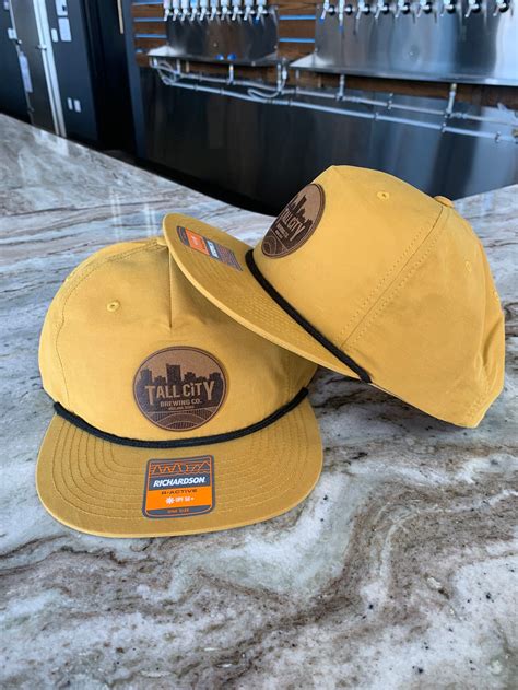 Richardson 256 Rope Hat Mustard Tall City Brewing Co