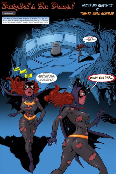 Batgirls In Deep Comic Pg 1 By Tijuanabiblescholar