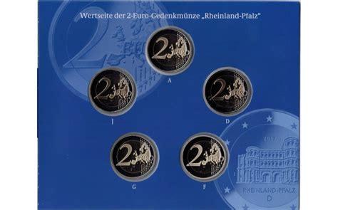 Germany 2 Euro 2017 Rhineland Palatinate Porta Nigra Proof Special