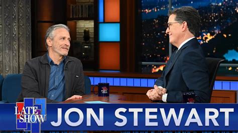 Jon Stewart And Stephen Colbert Friends Who Have Never Had A Fight