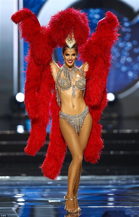 See photos from iris' swimwear, national costume, and evening gown competitions below… Miss Universe 2017 contestants wear ballgowns and bikinis ...