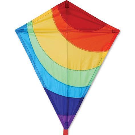 25 In Diamond Kite Radiant Rainbow Premier Kites And Designs