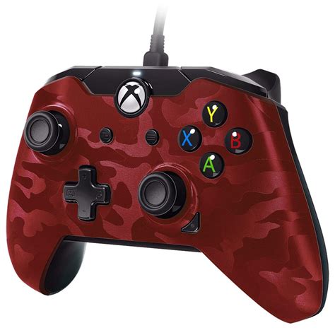Red Camo Xbox One Controller Wireless Test