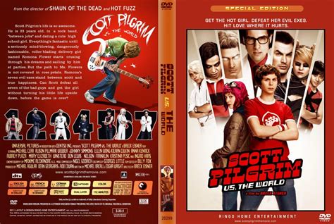 Scott Pilgrim Vs The World Movie Dvd Custom Covers Copy Of Scott