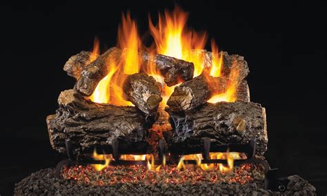 Charred Burnt Rustic Oak The Flame Company