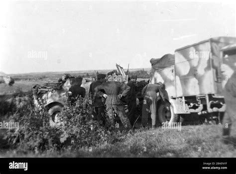 Seconda Guerra Mondiale Seconda Guerra Mondiale Foto Storica Dellinvasione Tedesca Truppe