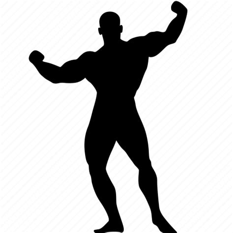 Athlete Body Bodybuilder Bodybuilding Exercise Fitness Gym Icon