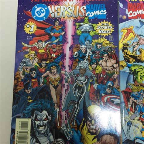 Dc Versus Marvel Comics Hobbies And Toys Books And Magazines Comics