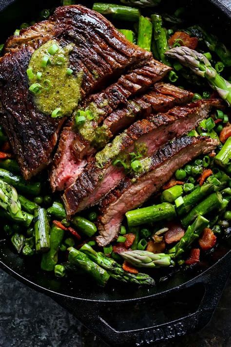 Heat the olive oil in a cast iron skillet until very hot. Cast Iron Steaks: 12 Recipes Proving Cast Iron Has the ...