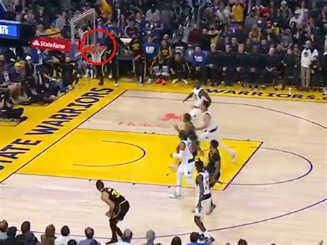 Steph Curry Hit A Falling And Contested Three Pointer On A Fastbreak