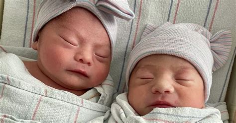 Twins Born In Two Different Years After Arriving 15 Minutes Apart On New Years Eve Mirror Online