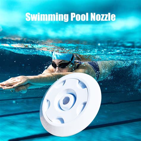 Swimming Pool Nozzle Water Outlet Pool Spa Jet 360° Rotatable Flow