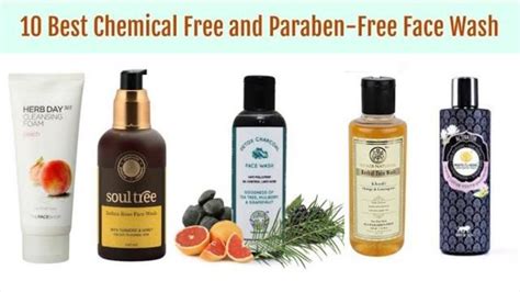 Best Organic Chemical Free And Paraben Free Face Wash In India With