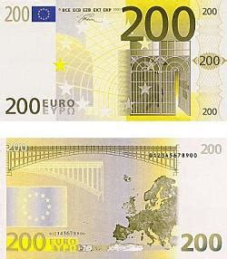 Januar 2002 und eine zweite, verbesserte serie bei denen. Euro scheine zum ausdrucken - Bürozubehör