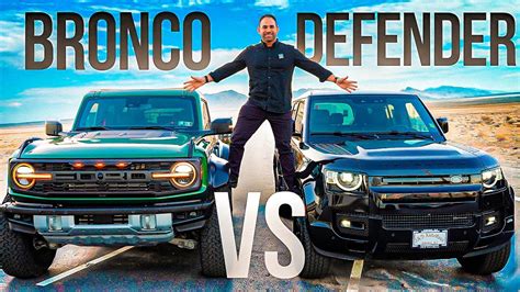 Ford Bronco Raptor Vs Land Rover Defender Only One Beast Youtube