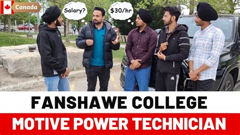 Motive Power Technician Course At Fanshawe College🇨🇦 Career