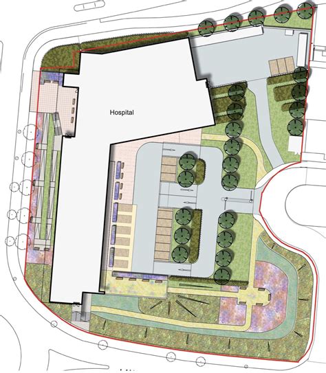 Sancta Maria Hospital Swansea Novell Tullett Landscape Architects