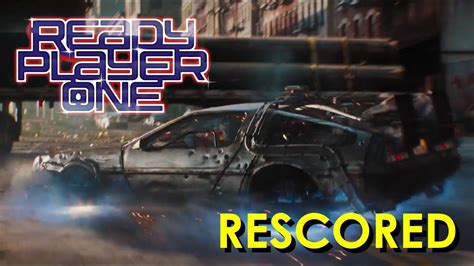 Ready Player One Rescored To Back To The Future Race Scene Youtube