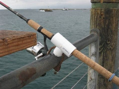 Homemade Dock Fishing Rod Holders Fishing Rod Holder Fishing Rod