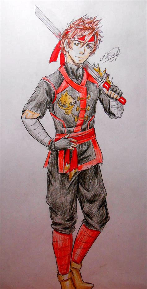 He is the green ninja, and leader of the secret ninja force. Kai Ninjago Drawing at GetDrawings | Free download