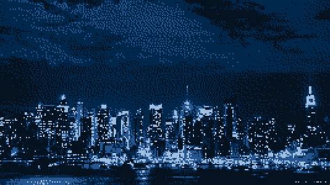 Blue Neon Cityscape By Hakitocz On Deviantart