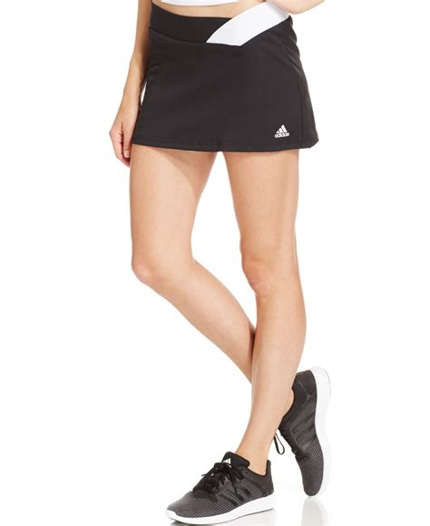 Lyst Adidas Response Climalite Tennis Skort In Black