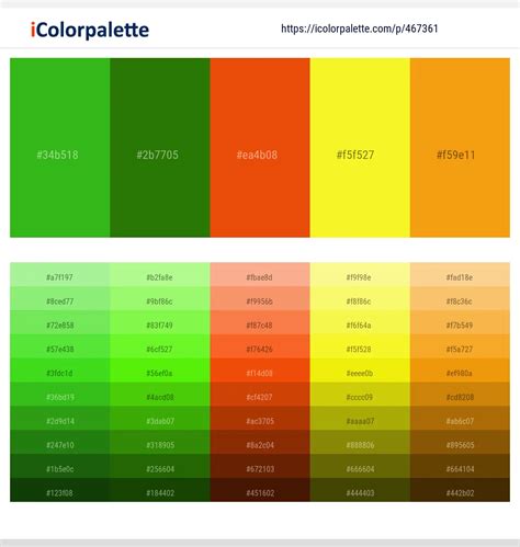 35 Latest Color Schemes With Lime Green And Green Color Tone