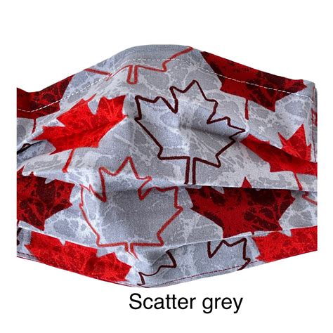 Canada Flag Face Mask Canada Face Mask Three Layer Sewn In Etsy Canada