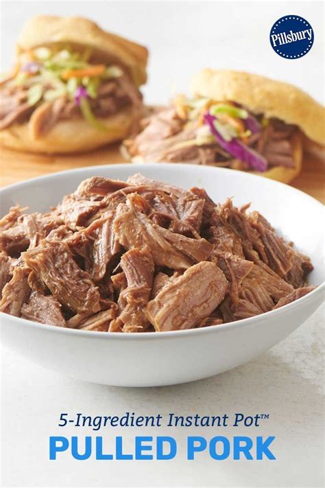 Somebody out there a beautiful pork shoulder is being smoked and pulled. 5-Ingredient Instant Pot® Pulled Pork | Recipe | Slow ...