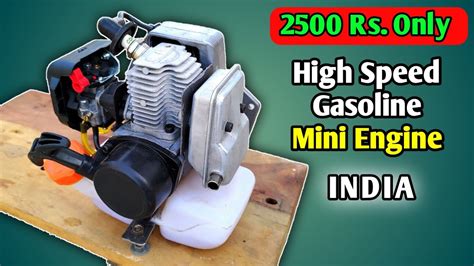 2 Stroke Gasoline Mini Engine Only 2500 Best Mileage Setting Petrol