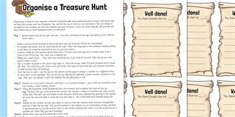 Design Your Own Treasure Hunt Activity Teacher Made