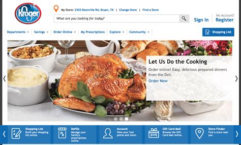 Take your thanksgiving dinner up a notch with free and customizable menu templates you can be add a flair of style and luxe to your thanksgiving party with creative menu templates from canva to. Getting Digital Right In Grocery: Kroger's Hits And Misses