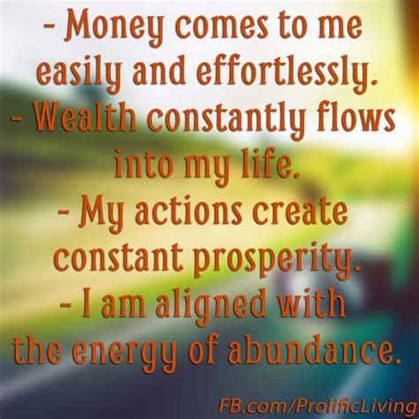 25 Money Affirmations To Attract Wealth And Abundance Prolific Living
