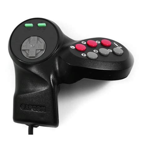 3do 6 Button Controller Pad Schwarz Fz Jj1xp Capcom Gebraucht