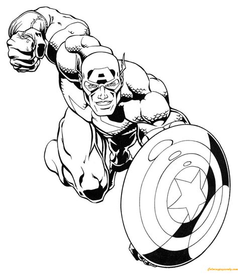 Printable Avengers Coloring Pages Updated 2022 Free Avengers Coloring