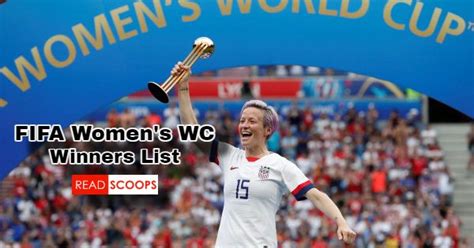 Complete Fifa Womens World Cup Winners List Read Scoops