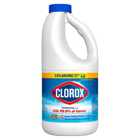Clorox Disinfecting Bleach Concentrated Formula