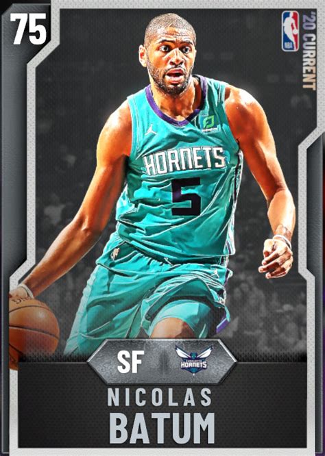 Keep it here for the latest news and updates on. NBA 2K20 | 2KDB Nicolas Batum (75) complete stats